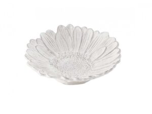 Linea Romantica – Ontbijtkom of serveerschaaltje – Margriet wit